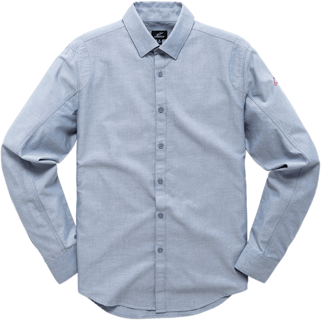 ALPINESTARS Ambition II Shirt - Oxford Blue - Large 12103110072L - Electrek Moto