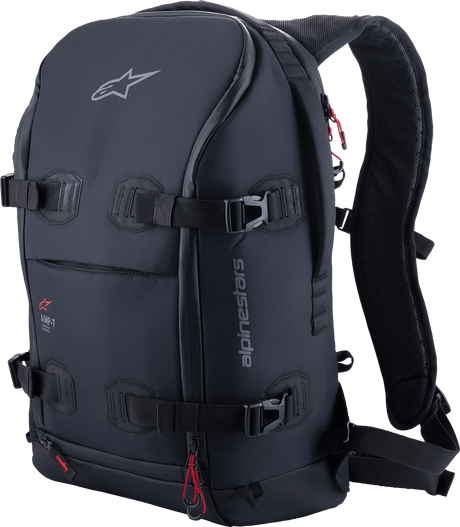 ALPINESTARS AMP-7 Backpack - Black 6108023-1100-OS - Electrek Moto