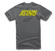 ALPINESTARS Angle Combo T-Shirt - Charcoal/Yellow - XL 1119-7200018-XL - Electrek Moto