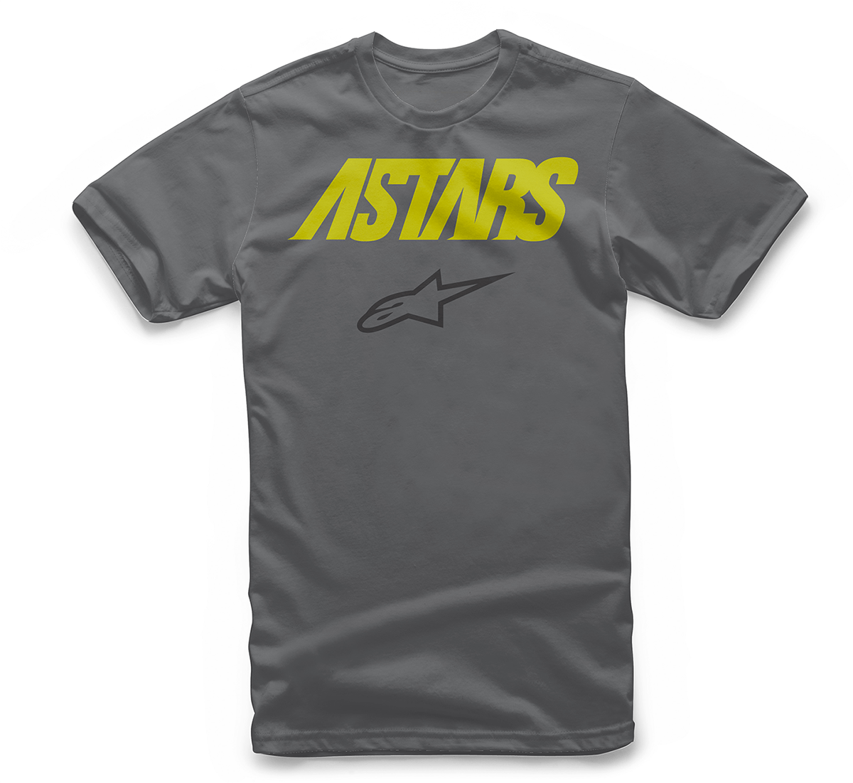 ALPINESTARS Angle Combo T-Shirt - Charcoal/Yellow - XL 1119-7200018-XL - Electrek Moto