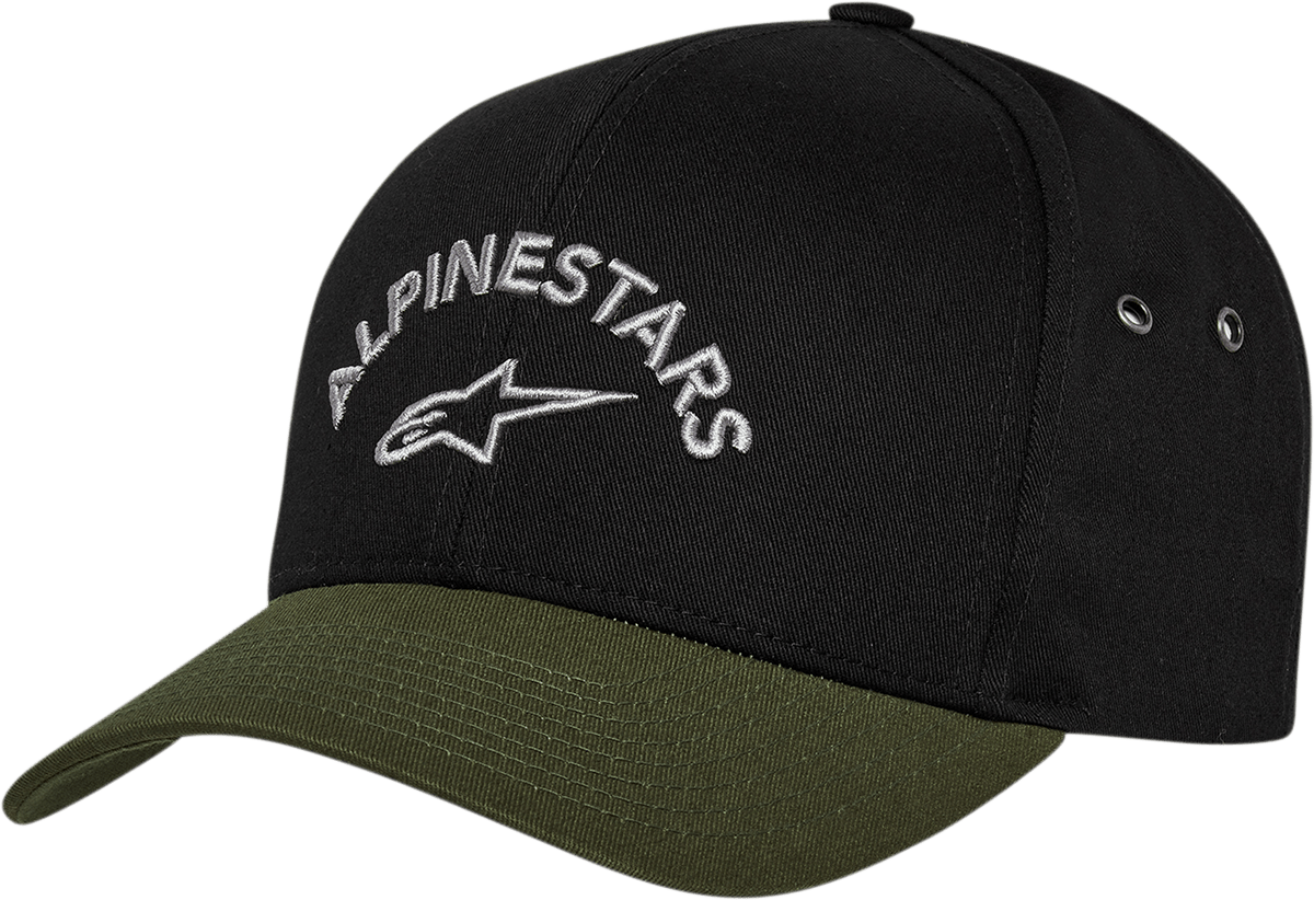 ALPINESTARS Arced Hat - Black/Military - One Size 1211810241069OS - Electrek Moto