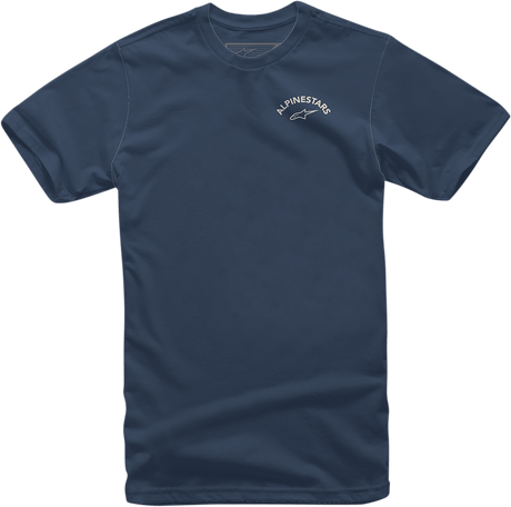 ALPINESTARS Arced T-Shirt - Navy - Medium 12117202170M - Electrek Moto