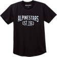 ALPINESTARS Arched Premium T-Shirt - Black - Medium 12307150810M - Electrek Moto