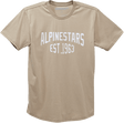 ALPINESTARS Arched Premium T-Shirt - Khaki - 2XL 123071508892L - Electrek Moto