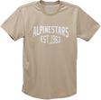 ALPINESTARS Arched Premium T-Shirt - Khaki - XL 12307150889XL - Electrek Moto
