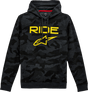 ALPINESTARS Area Pullover Hoodie - Charcoal - Large 1232-51300-191L - Electrek Moto