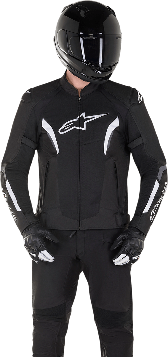 ALPINESTARS AST Air v2 Jacket - Black/White - Medium 3306121-12-M - Electrek Moto