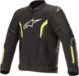 ALPINESTARS AST Air v2 Jacket - Black/Yellow - Small 3306121-155-S - Electrek Moto