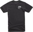 ALPINESTARS Back Mix T-Shirt - Black - Large 12137201810L - Electrek Moto