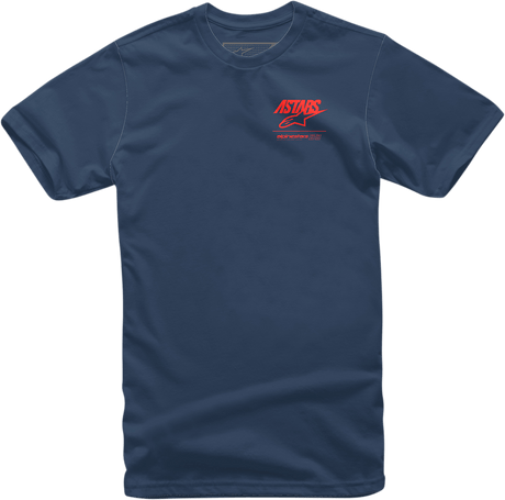 ALPINESTARS Back Mix T-Shirt - Navy - XL 12137201870XL - Electrek Moto