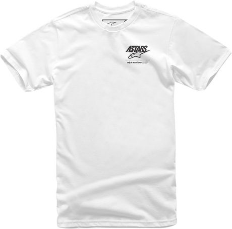ALPINESTARS Back Mix T-Shirt - White - 2XL 121372018202X - Electrek Moto