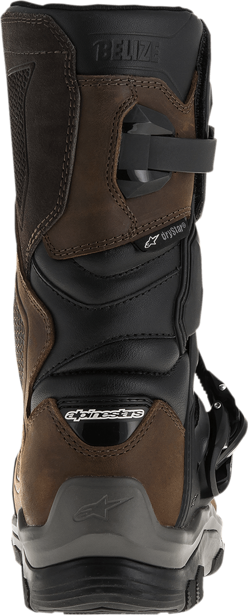 ALPINESTARS Belize Drystar? Boots - Oiled Brown - US 11 2047317-82-11 - Electrek Moto