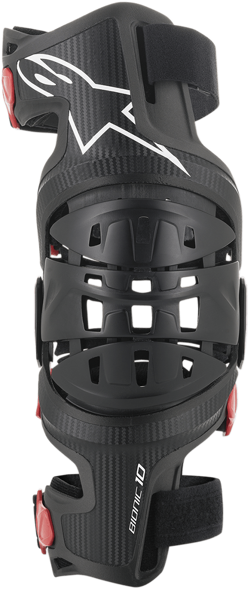 ALPINESTARS Bionic-10 Carbon Knee Brace - Left - Large 650041913L - Electrek Moto