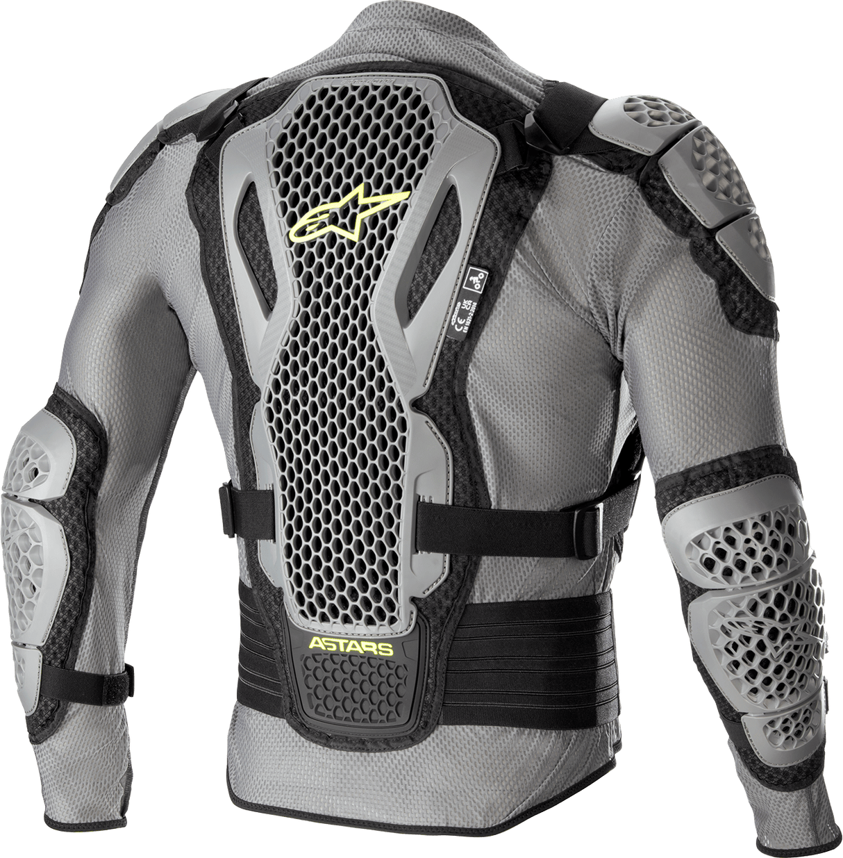 ALPINESTARS Bionic Action V2 Protection Jacket - Gray/Black/Yellow - Small 6506823-915-S - Electrek Moto
