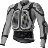 ALPINESTARS Bionic Action V2 Protection Jacket - Gray/Black/Yellow - Small 6506823-915-S - Electrek Moto