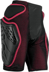 ALPINESTARS Bionic Freeride Shorts - Black/Red - Large 650707-13-L - Electrek Moto