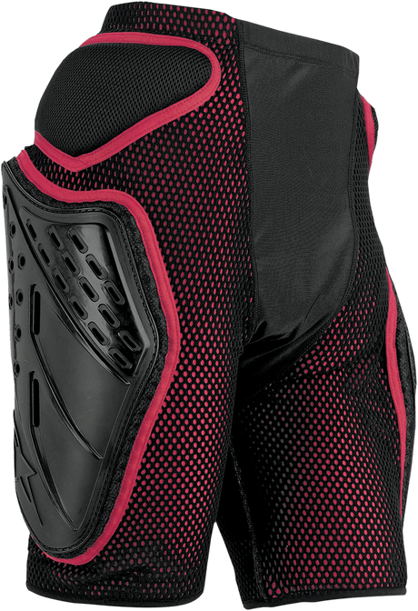 ALPINESTARS Bionic Freeride Shorts - Black/Red - XL 650707-13-XL - Electrek Moto