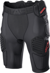 ALPINESTARS Bionic Pro Protection Shorts - Black/Red - 2XL 6507523-13-2X - Electrek Moto