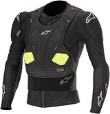 ALPINESTARS Bionic Pro v2 Jacket - Black/Yellow - 2XL 6506620-155-2X - Electrek Moto