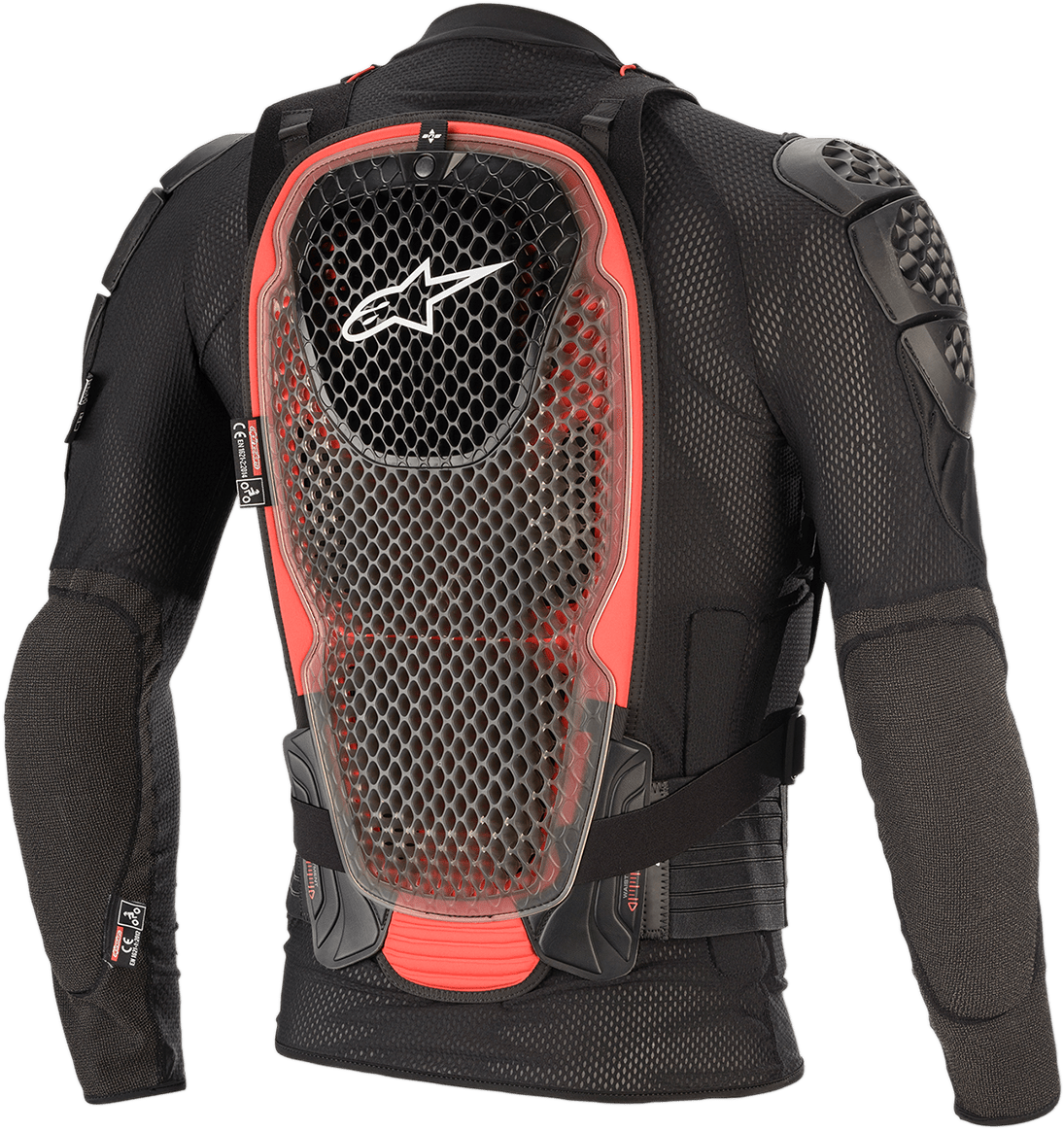 ALPINESTARS Bionic Tech v2 Jacket - Black/Red - Large 6506520-13-L - Electrek Moto