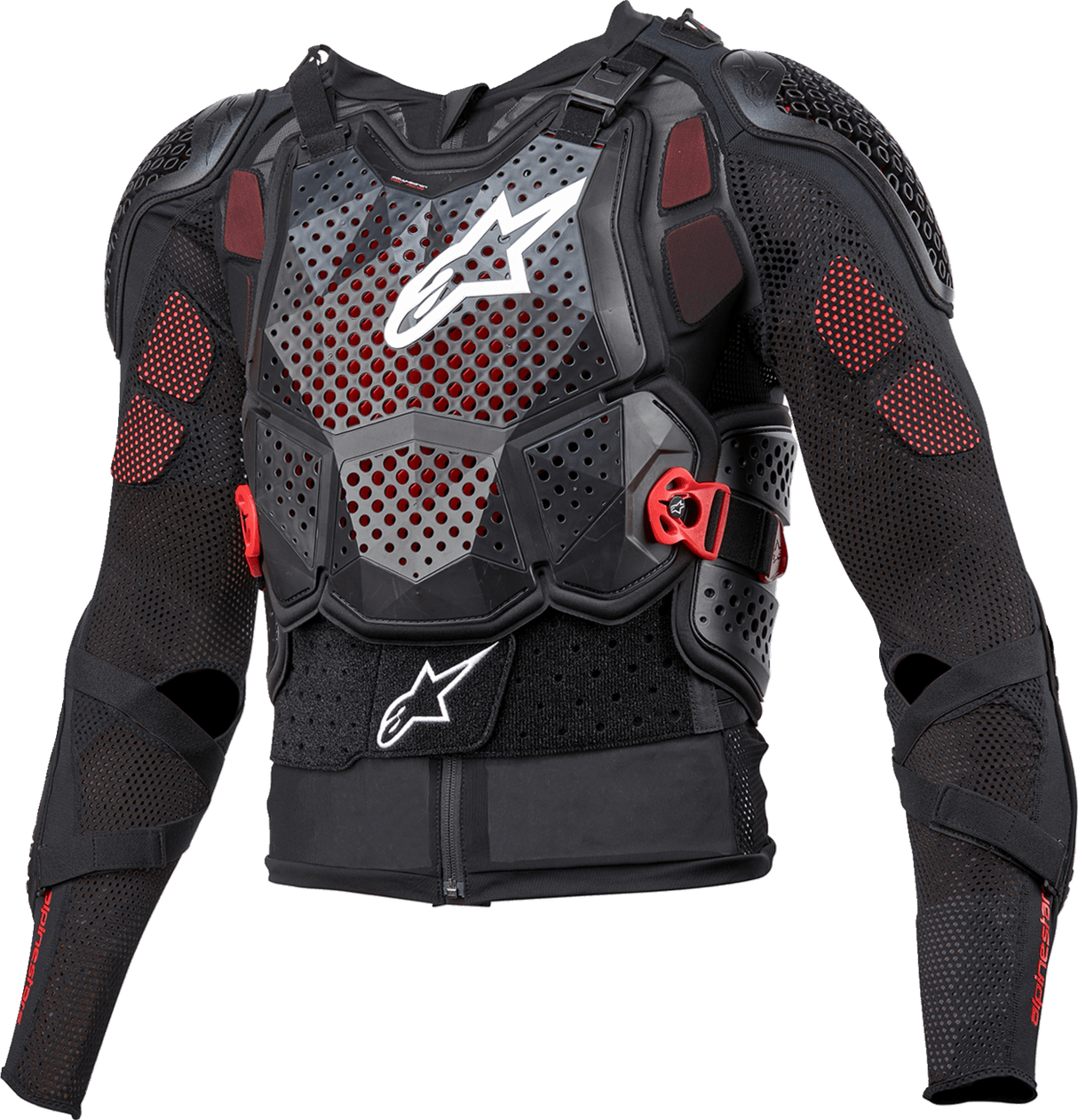 ALPINESTARS Bionic Tech v3 Jacket - Black/White/Red - 2XL 6506524-123-2X - Electrek Moto