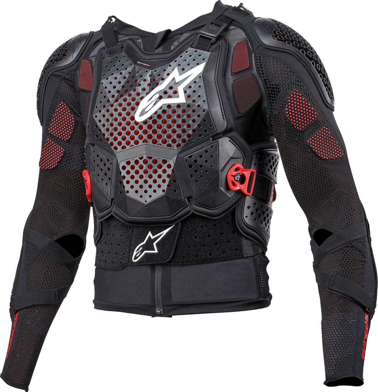 ALPINESTARS Bionic Tech v3 Jacket - Black/White/Red - Medium 6506524-123-M - Electrek Moto