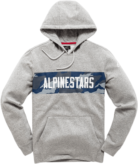 ALPINESTARS Blast Pullover Hoodie - Gray - Large 1210514001026L - Electrek Moto