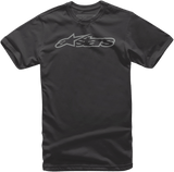 ALPINESTARS Blaze Classic T-Shirt - Black/Gray - XL 1032720321011XL - Electrek Moto