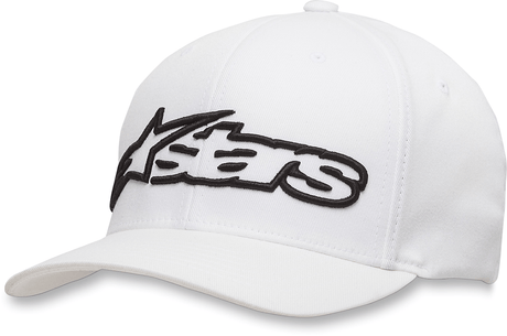 ALPINESTARS Blaze Flexfit? Hat - White/Black - Large/XL 1039810052010LX - Electrek Moto