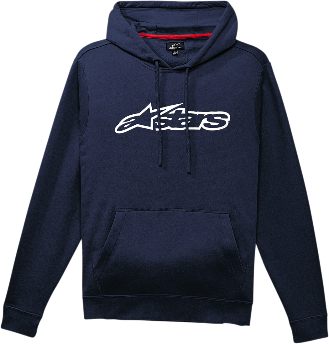 ALPINESTARS Blaze Hoodie - Navy/White - 2XL 10375311370202X - Electrek Moto