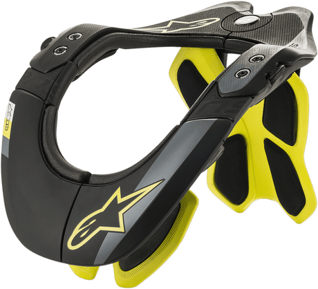 ALPINESTARS BNS Tech 2 - Black/Yellow Fluo - XS/M 6500019155XS/M - Electrek Moto