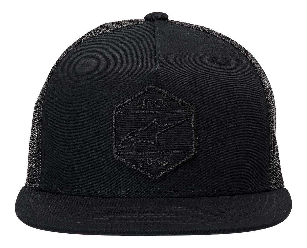 ALPINESTARS Bolt Trucker Hat - Black/Black - One Size 1213810141010OS - Electrek Moto