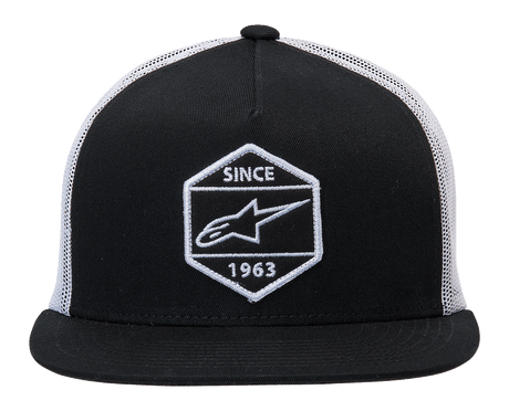 ALPINESTARS Bolt Trucker Hat - Black/White - One Size 1213810141020OS - Electrek Moto
