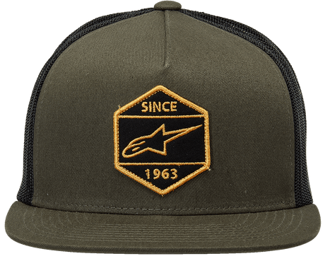 ALPINESTARS Bolt Trucker Hat - Military/Black - One Size 1213810146910OS - Electrek Moto