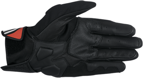 ALPINESTARS Booster Gloves - Black/Red - Large 3566917-13-L - Electrek Moto