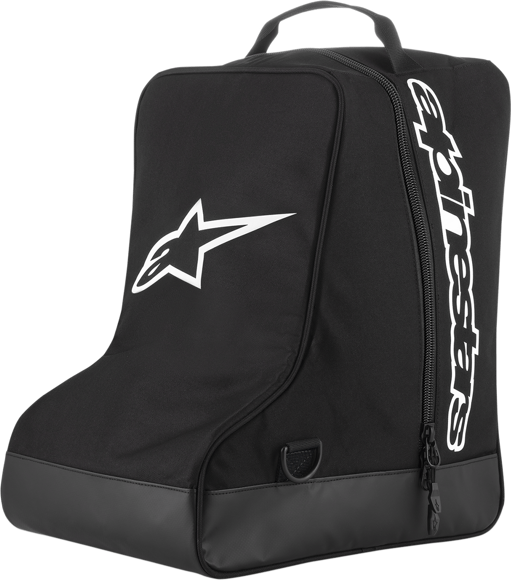 ALPINESTARS Boot Bag - Black/White 610631912 - Electrek Moto
