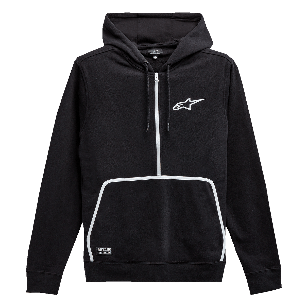 ALPINESTARS Bound Hoodie - Black - Large 12135104010L - Electrek Moto