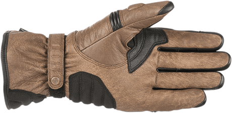 ALPINESTARS Cafe Divine Drystar? Gloves - Brown/Black - 2XL 3528318-82-2X - Electrek Moto