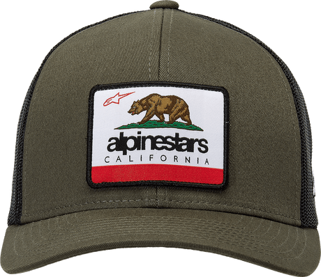 ALPINESTARS Cali 2.0 Hat - Military/Black - One Size 1212810506910OS - Electrek Moto