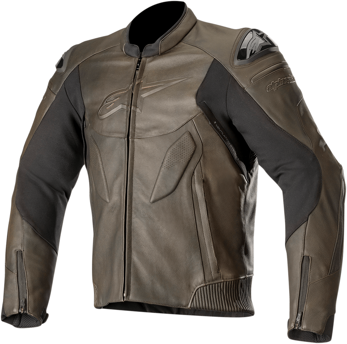 ALPINESTARS Caliber Jacket - Brown - US 48 / EU 58 3107319-80-58 - Electrek Moto