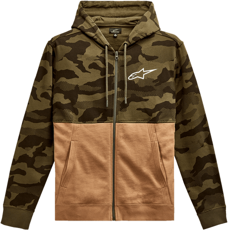 ALPINESTARS Camo Block Hoodie - Military/Sand - Large 1213510506923L - Electrek Moto