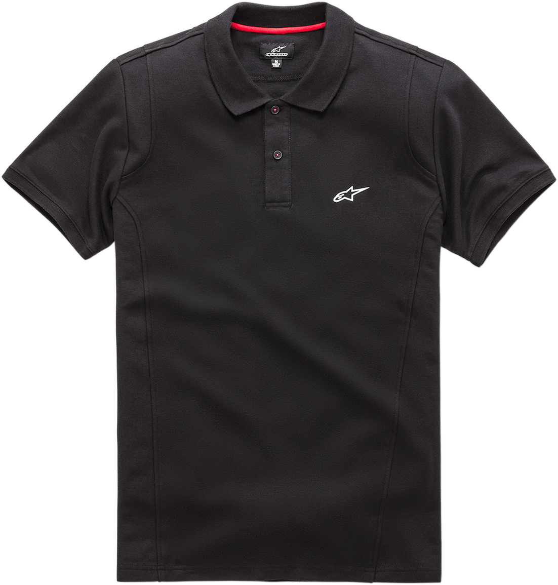 ALPINESTARS Capital Polo T-Shirt - Black - Medium 1038-41000-10-M - Electrek Moto