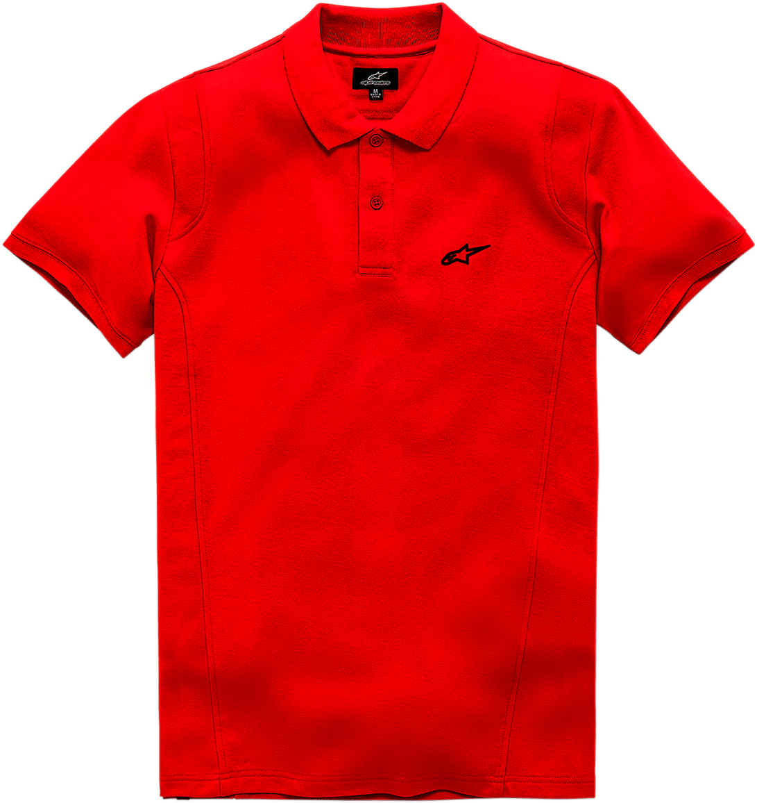 ALPINESTARS Capital Polo T-Shirt - Red - Medium 1038-41000-30M - Electrek Moto