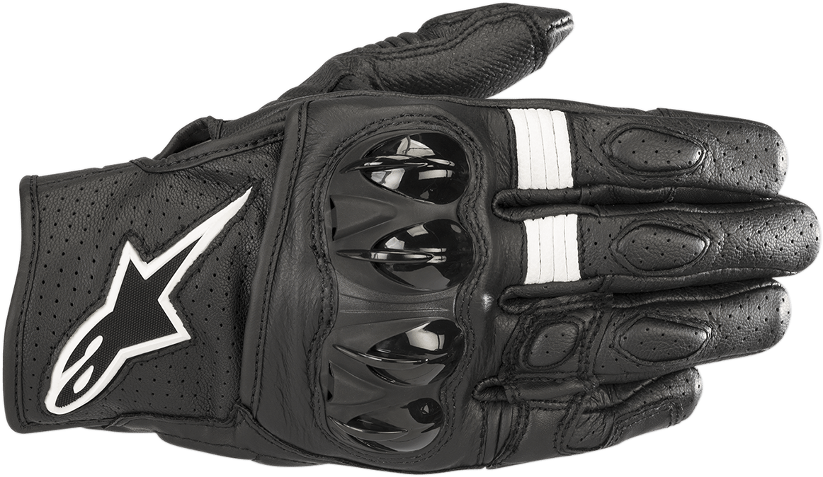 ALPINESTARS Celer V2 Gloves - Black/White - 2XL 3567018-10-2X - Electrek Moto