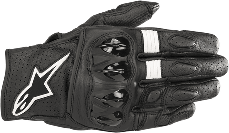 ALPINESTARS Celer V2 Gloves - Black/White - 2XL 3567018-10-2X - Electrek Moto