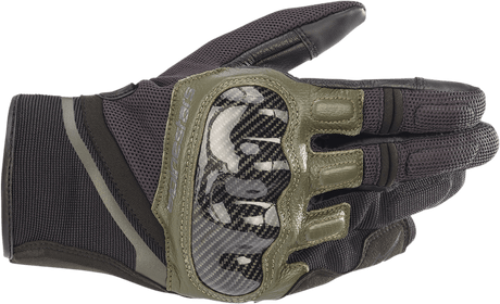 ALPINESTARS Chrome Gloves - Black/Green - 2XL 3568721-1681-2X - Electrek Moto