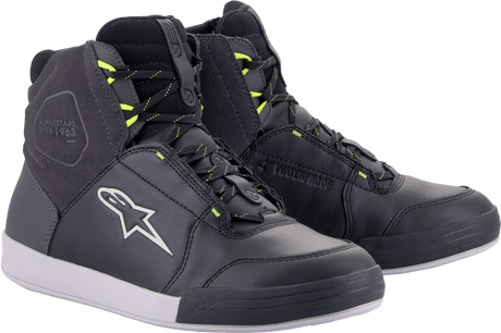 ALPINESTARS Chrome Shoes - Waterproof - Black/Gray - US 10 25431231015-10 - Electrek Moto