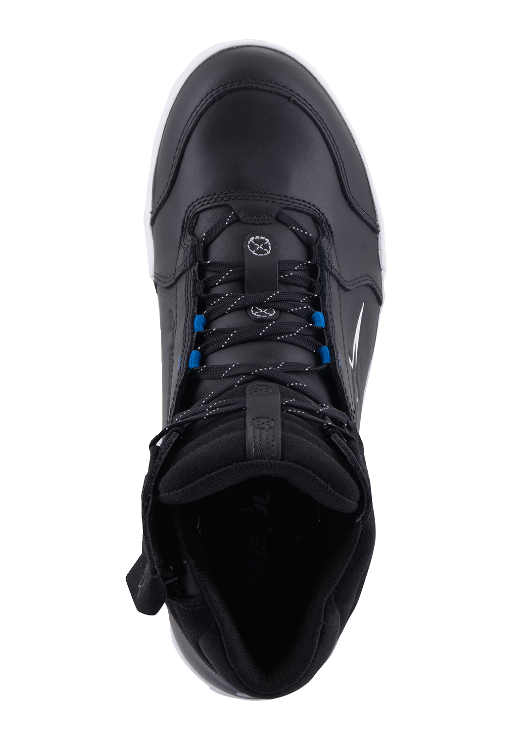 ALPINESTARS Chrome Shoes - Waterproof - Black/White - US 12 2543123-157-12 - Electrek Moto