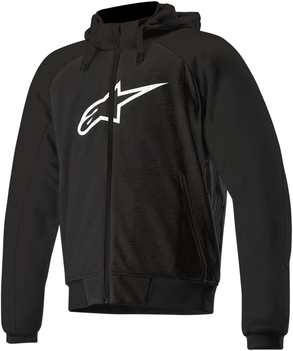 ALPINESTARS Chrome Sport Hoodie - Black - 4XL 4200918-10-4X - Electrek Moto