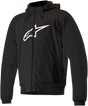 ALPINESTARS Chrome Sport Hoodie - Black - 4XL 4200918-10-4X - Electrek Moto